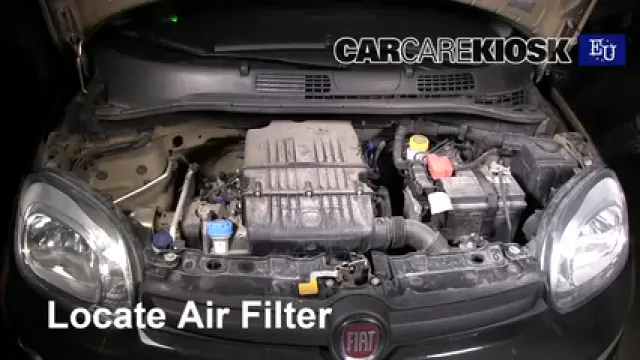 2016 Fiat Panda Pop 1.2L 4 Cyl. Air Filter (Engine) Replace